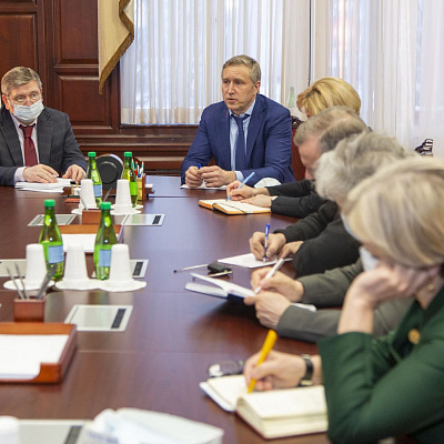 Встреча губернатора Ненецкого автономного округа с депутатами Собрания депутатов Ненецкого автономного округа