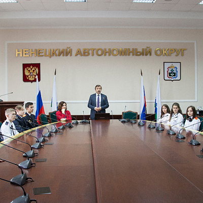 "Урок будущего" с участием космонавта Александра Лазуткина